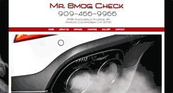 Desktop Screenshot of mrsmogcheck.com